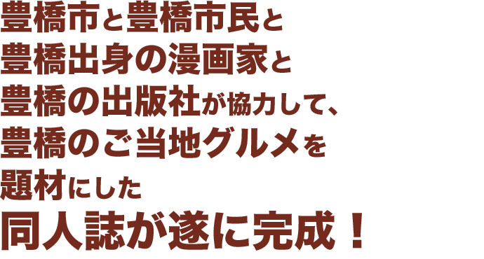 まんがで愛でる豊橋カレーうどん本完成！！